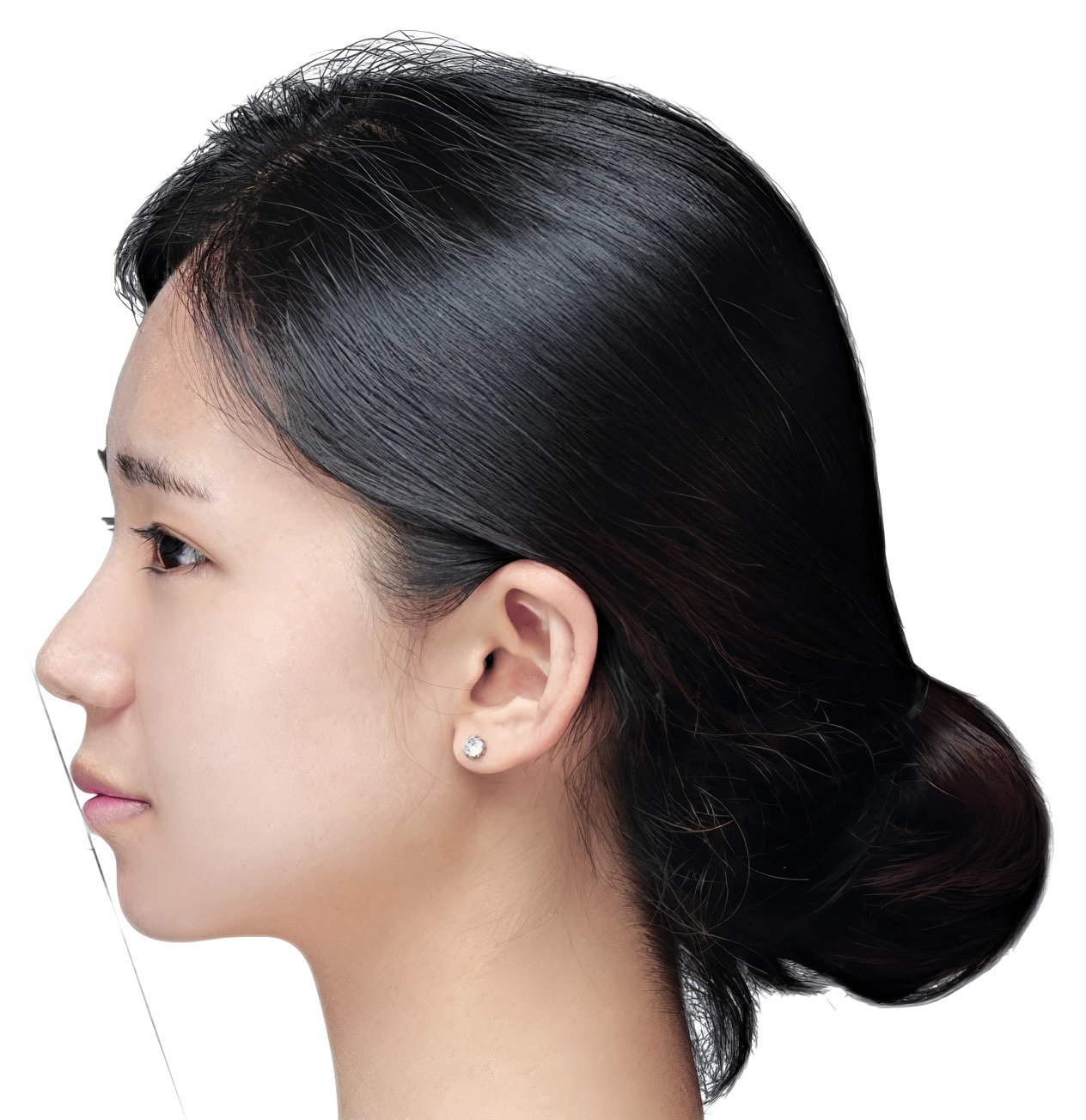 옆모습 모델